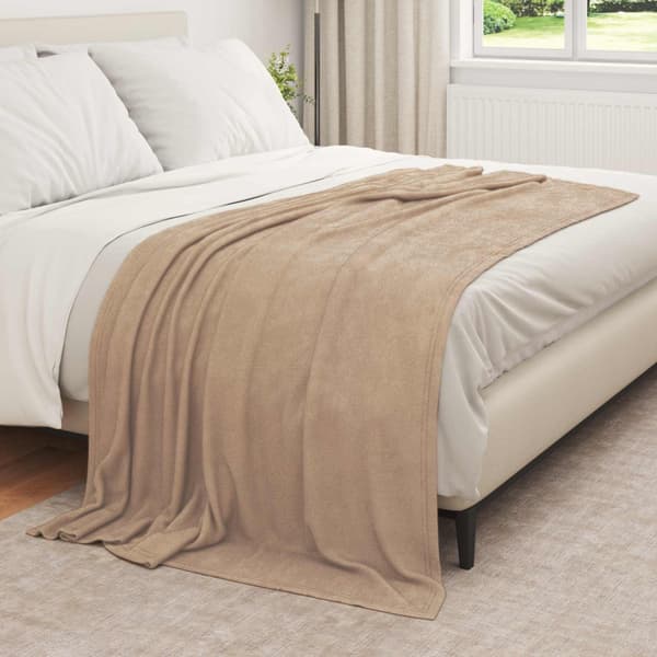 Kastfilt Kamel 210 x 140 cm Fleece