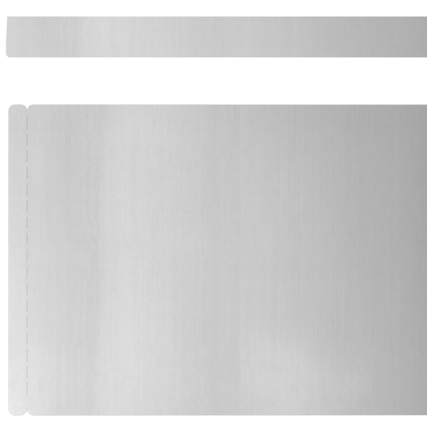 Kant för gräsmatta Silver 450 x 0.05 x 15 cm Galvaniserat Stål