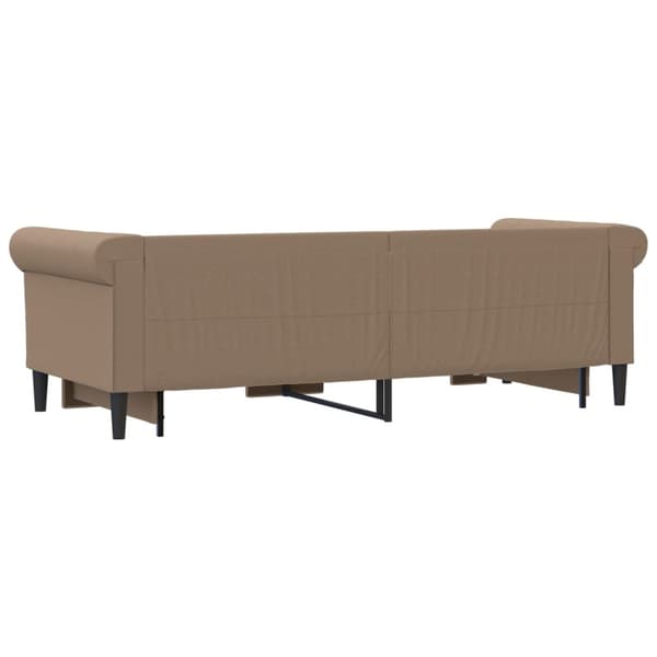 Dagbädd utdragbar cappuccino 90x200 cm konstläder