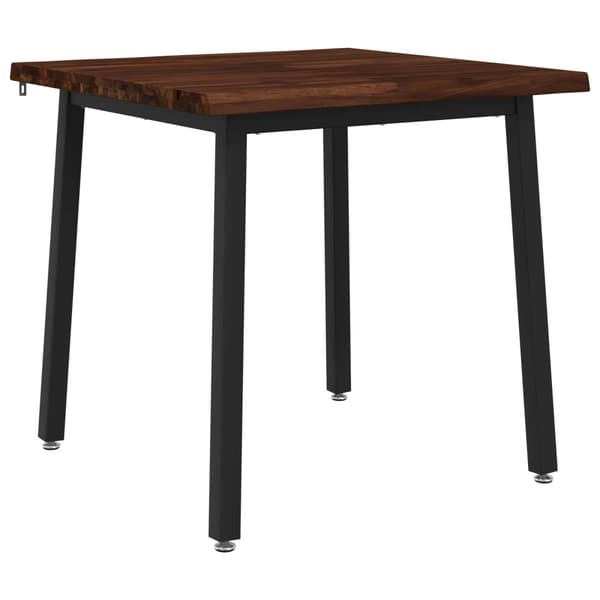 Live Edge Matbord 60 x 55 x 75 cm Massivt Akaciaträ