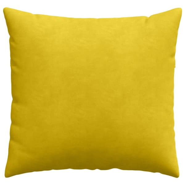 Sofakuddar 2 pcs Gul 50 x 50 cm Kordread tyg