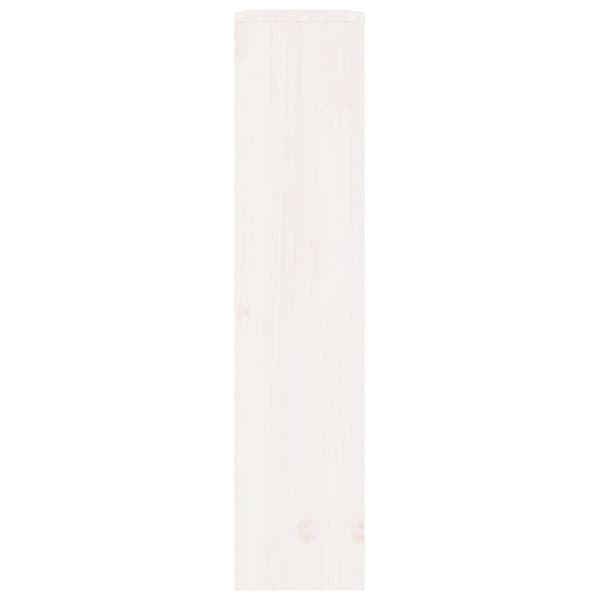 Elementskydd Vit 79,5x19x84 cm massiv furu