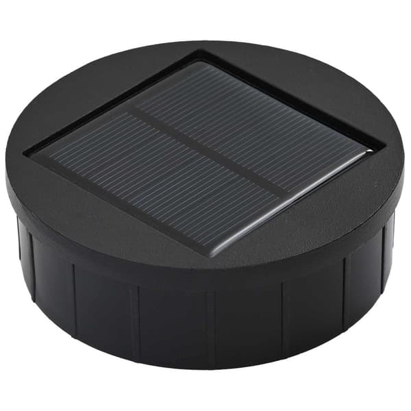 Solar LED Stig Ljus 2 pcs Antracit Kallvalsat stål