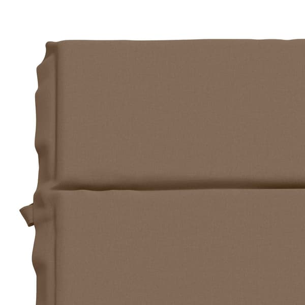 Solstol Kudde GEMERT 100% Polyester Taupe 200 x 60 x 3 cm