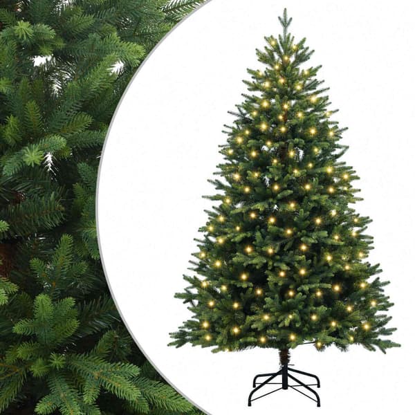 Plast Hingad Julgran 240 cm 300 LED-lampor Varmvit
