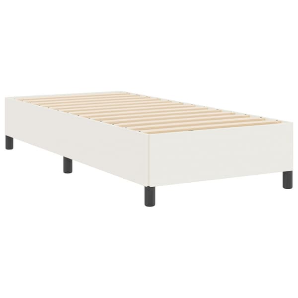 Bäddfjäder Gräddvit 90 x 190 cm Kordread tyg