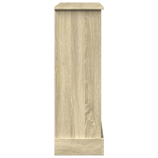 Spiselkrans sonoma-ek 90x30x90 cm konstruerat trä