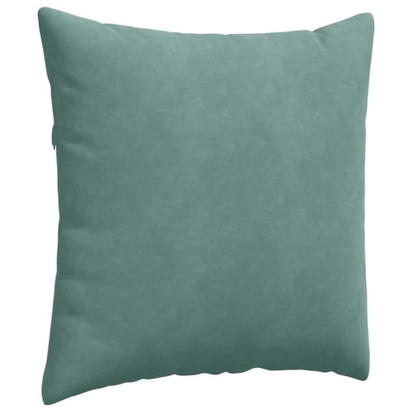 Sofakuddar 2 pcs Havgrön 80 x 80 cm Kordread tyg