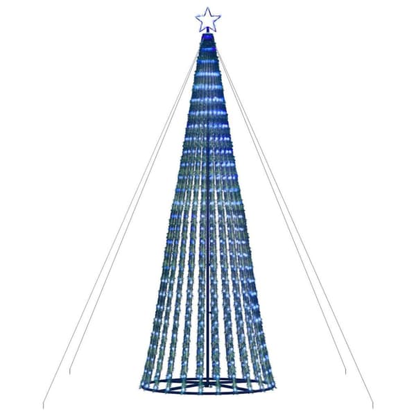 LED julgran 1028 LED blå 403 cm