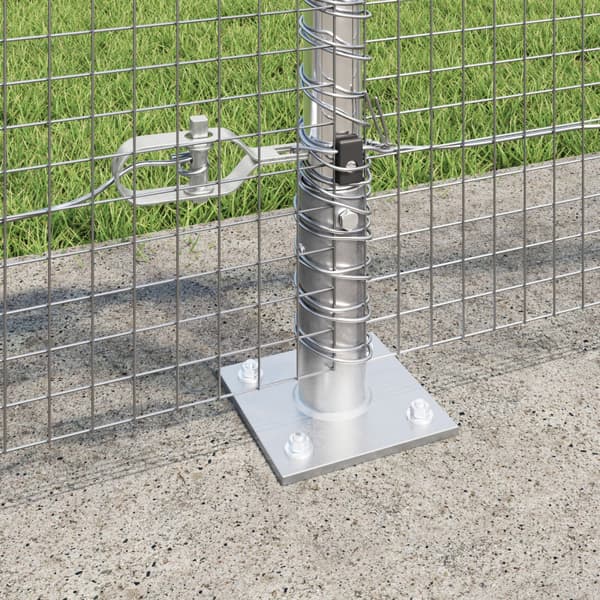 Stängselstolpe Silver