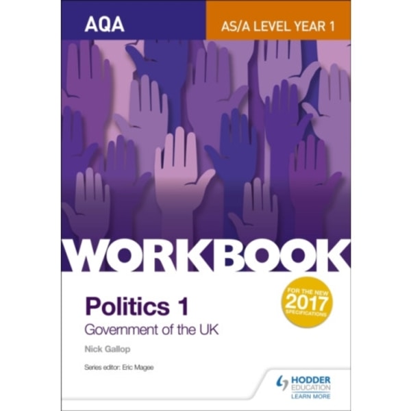 AQA AS/A-level Politics workbook 1: Government of the UK (häftad, eng)