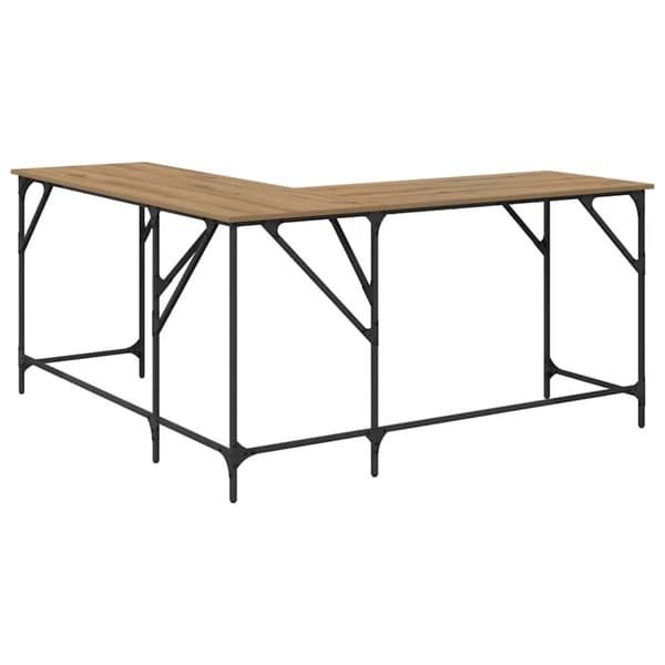 Skrivbord Artisan Ek 149 x 149 x 75 cm Konstruerat trä