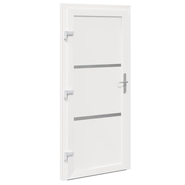 Framdörr Vit 98 x 208 cm PVC