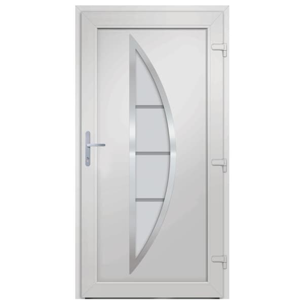 Ytterdörr antracit 108x208 cm PVC