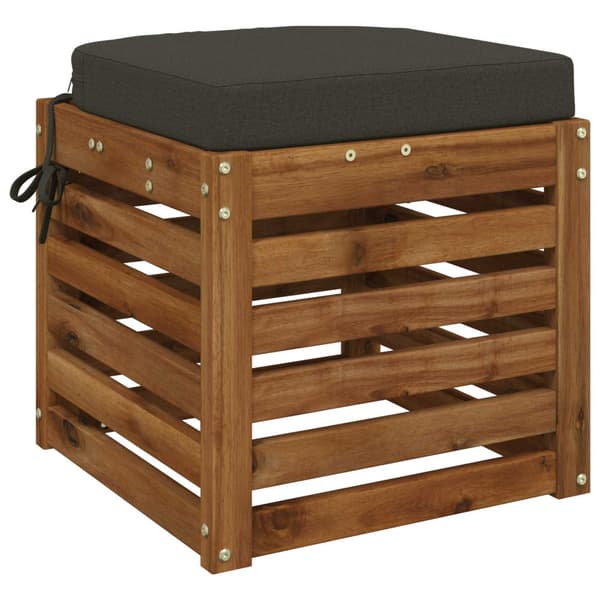 1-delad Sittkudde SOEST 100% Polyester Antracit 40 x 40 x 7 cm