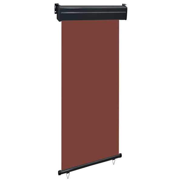 Balkongmarkis 85x250 cm brun