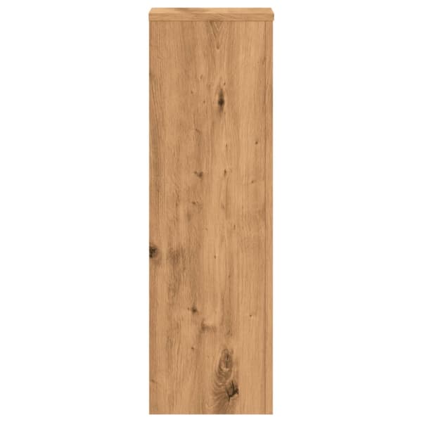 Växtställ 2 st ek 25x25x80 cm konstruerat trä