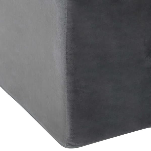 Ben Kudde 68 x 41 x 21 cm PU skum Grå