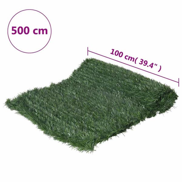 Konstgräspanel grön 1x5 m