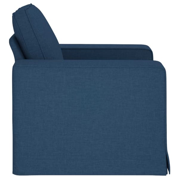 Soffa Blå 103 x 80 x 82 cm tyg