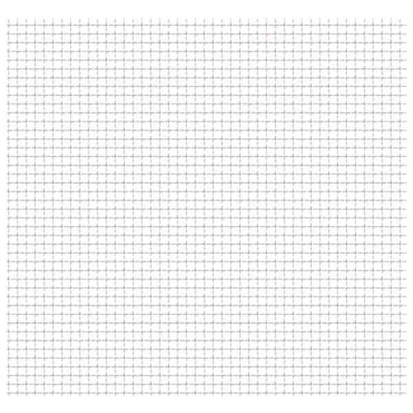 Nätpanel rostfritt stål 100x85 cm 21x21x2,5 mm
