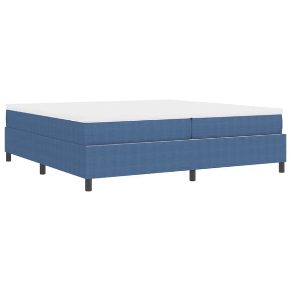 Bäddfjäder Blå och Vit 200 x 200 cm Kordread tyg