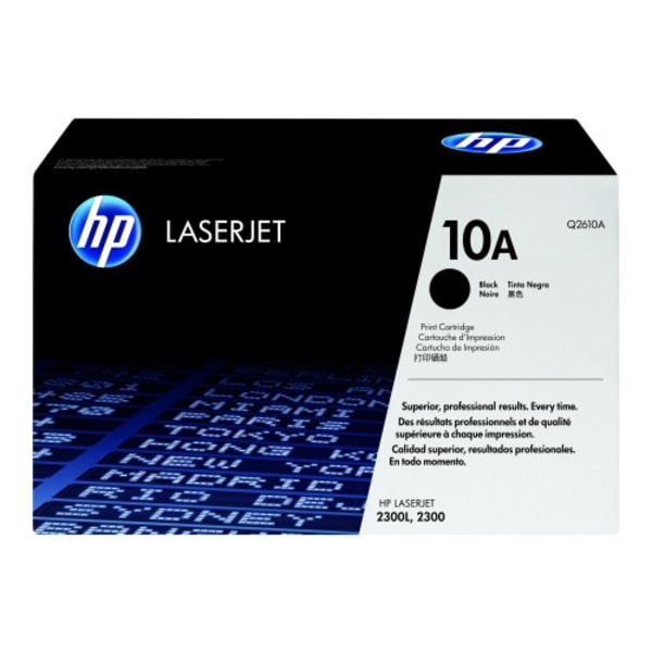 HP 10A - svart - original - LaserJet - tonerkassett (Q2610A)