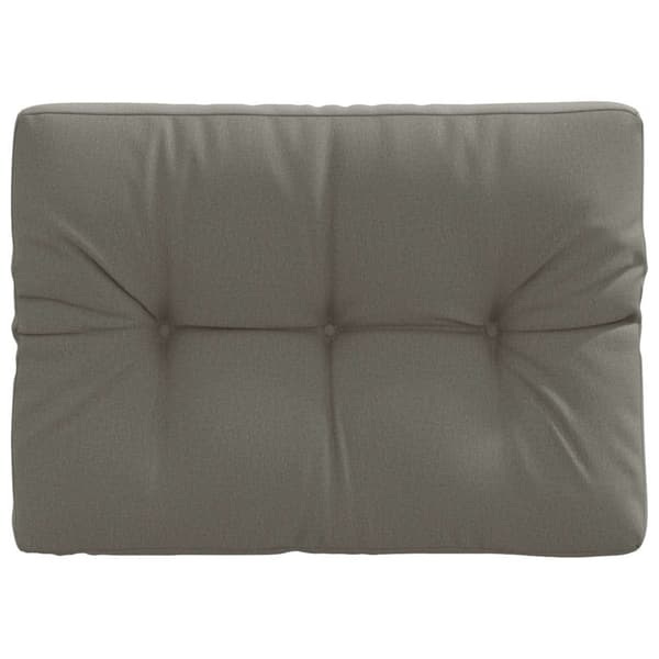 Pallryggkudde VIANEN 100% Polyester Grå 70 x 40 x 12 cm