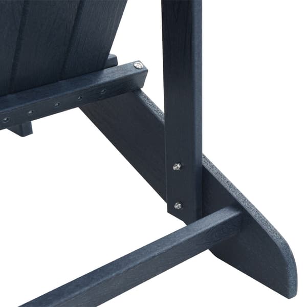 Trädgård Stol 2 pcs Marinblå 82 x 74 x 92 cm polyeten