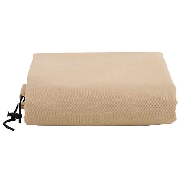 Frostskydd för växtfleeceöverdrag 5 pcs Beige 1,55 x 1 m