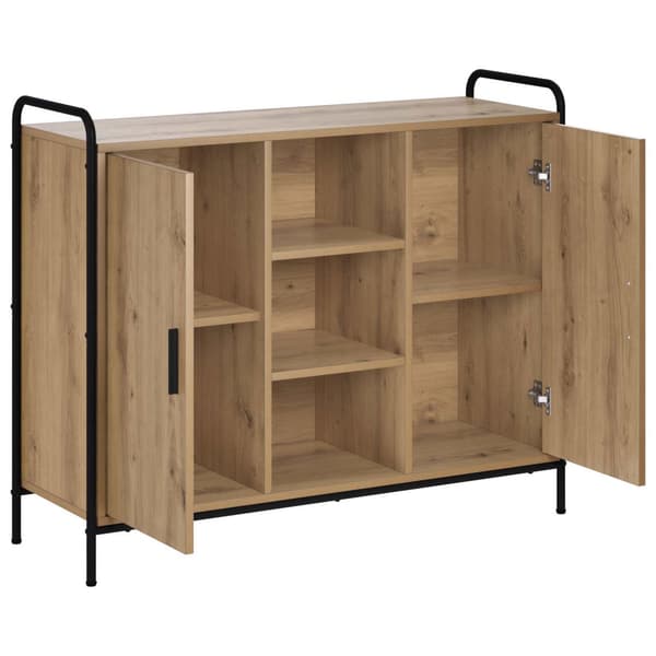Sideboard Artisan-ek 97 x 33 x 81 cm Konstruerat trä