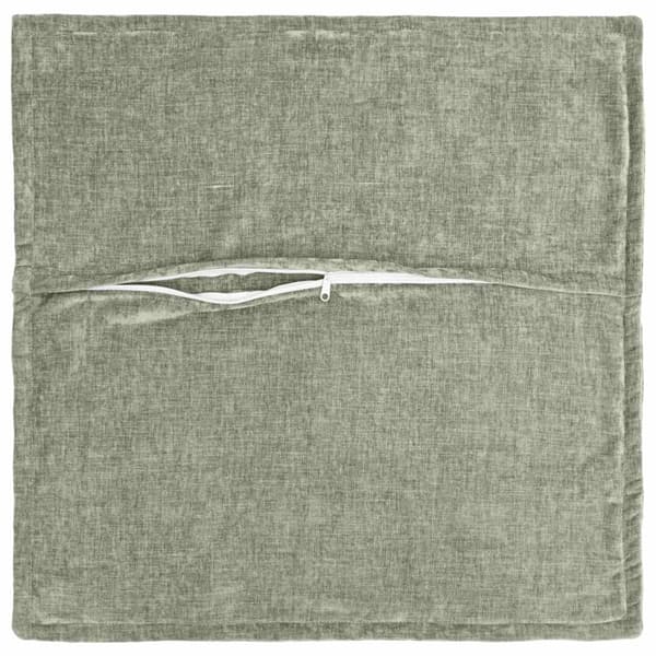 Kuddöverdrag 2 st HOUTEN Grön 30 x 30 cm Chenilletyg