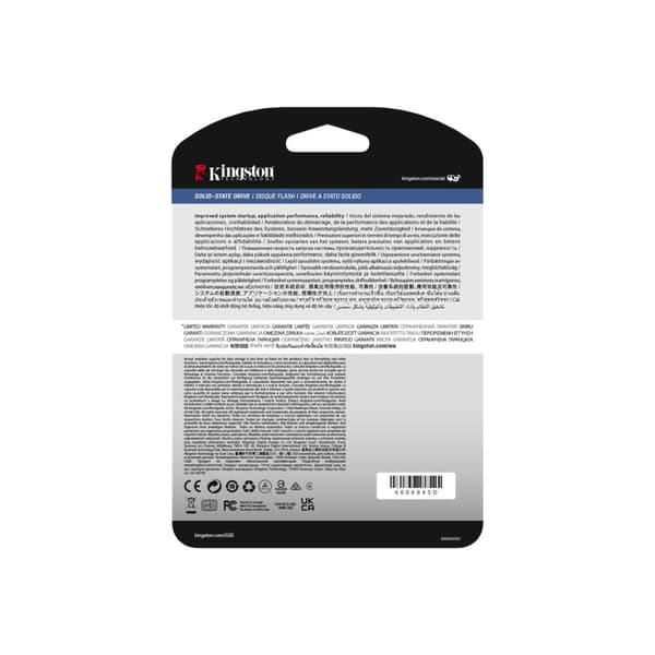 Kingston DC600M - SSD - Mixed Use - 7.68 TB - SATA 6Gb/s