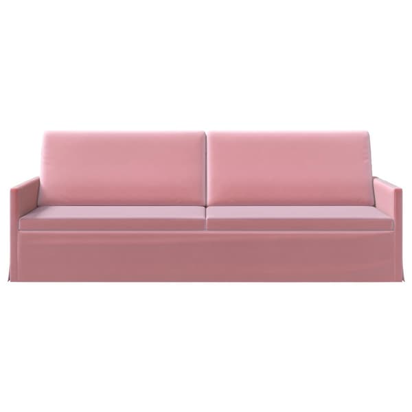 3-sitssoffa Rosa 220 x 81 x 82 cm Sammet (V)