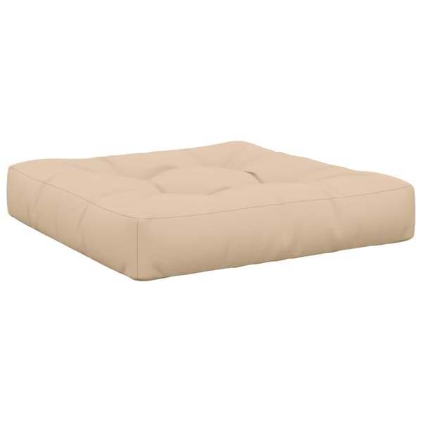 1-delad Sittdyna VIANEN 100% Polyester Gräddvit 80 x 80 x 12 cm