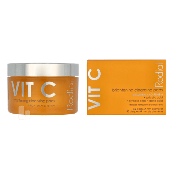 Rodial Vit C Brightening Cleansing Pads 50 pack Dam