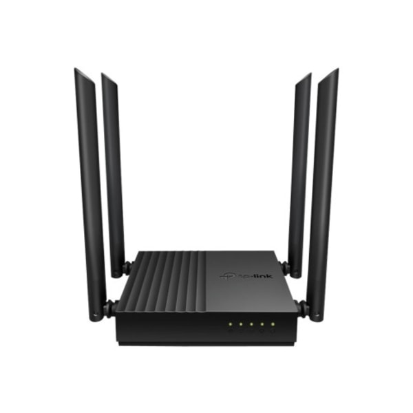 TP-Link Archer C64 V1 - trådlös router - Wi-Fi 5 - skrivbordsmodell Svart