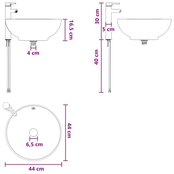 Badrumsmöbelset 2 pcs Sonoma-ek Konstruerat trä