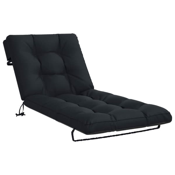 Solstol Kudde VIANEN 100% Polyester Mörkblå 200 x 90 x 8 cm
