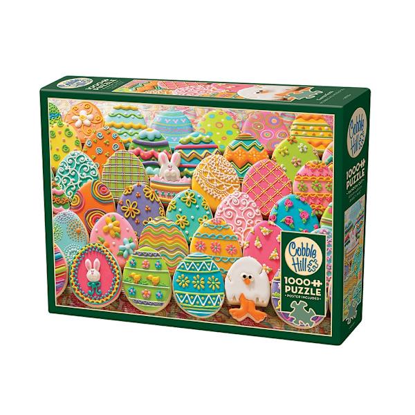 Easter Eggs, Pussel, 1000 bitar, Cobble Hill