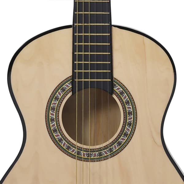Gitarr för nybörjare och barn med fodral klassisk 1/2 34"
