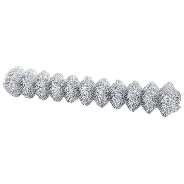 Kedjelänk Stängsel Silver
