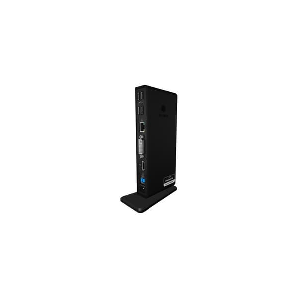 ICY BOX IB-DK2241AC - dockningsstation - USB - DVI, HDMI - 1GbE