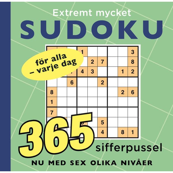 Extremt mycket sudoku (häftad)