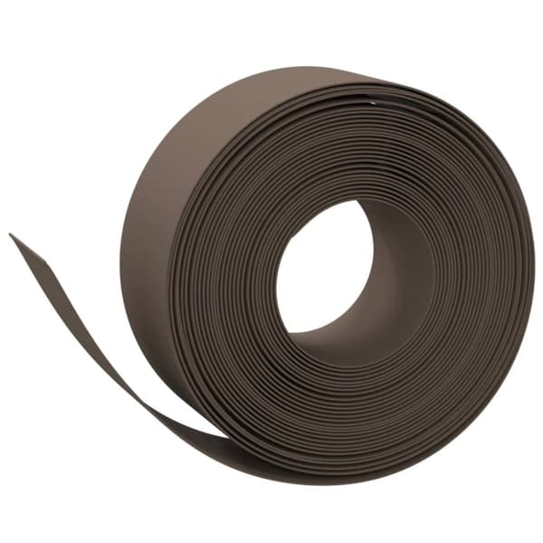 Rabattkant brun 3 st 10 m 20 cm polyeten
