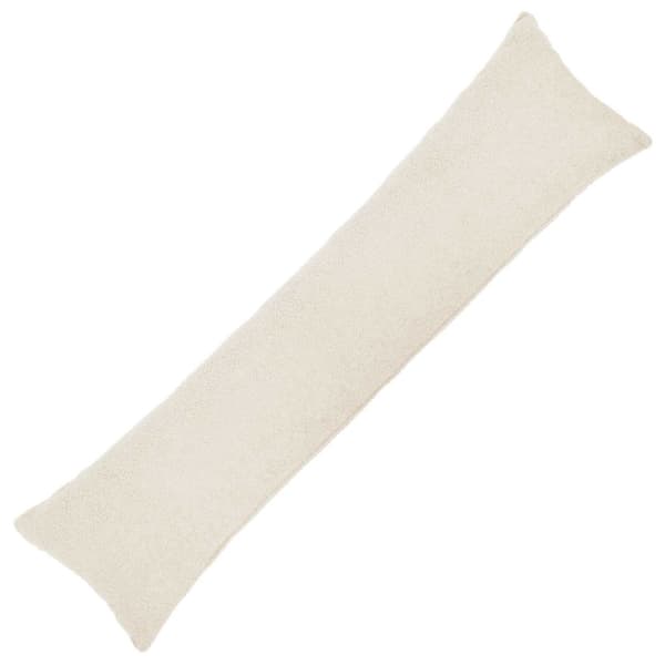 Kuddöverdrag HEERLEN Gräddvit 40 x 145 cm Bouclé