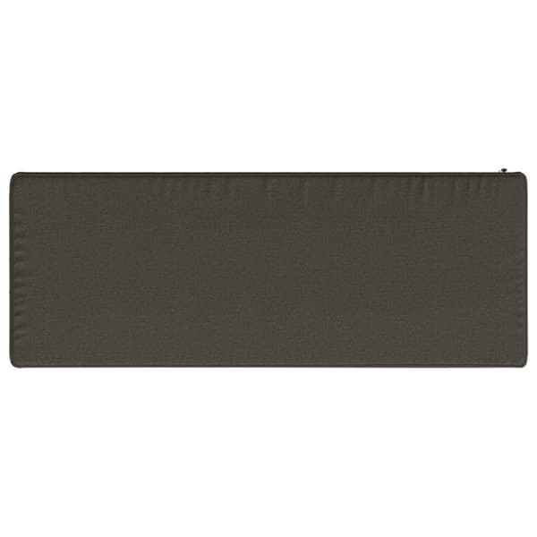 1-delad Bänk Kudde VUGHT 100% Polyester Antracit 80 x 30 x 5 cm