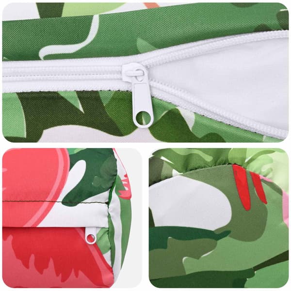 Kudde 6 st HEERLEN Flerfärgsdesign Ø 15 x 40 cm Polyester