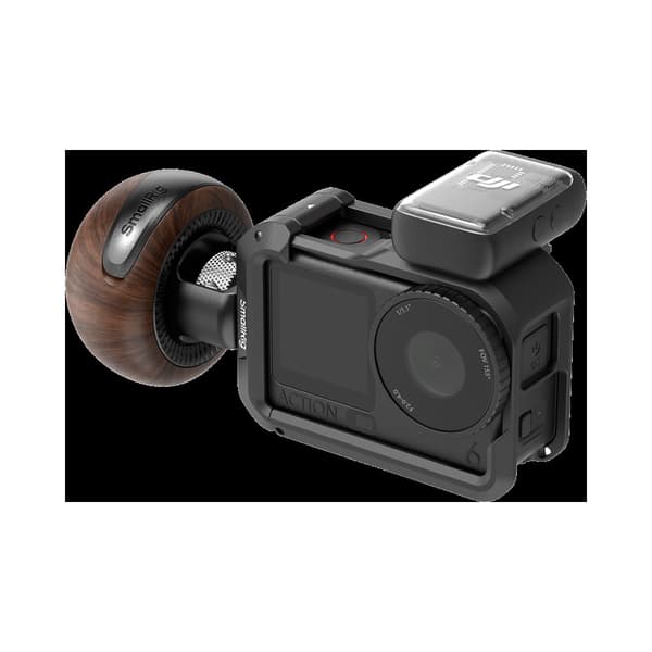 SmallRig 5926 Mini Wooden Side Handle with 1/4''-20 Locating Screw