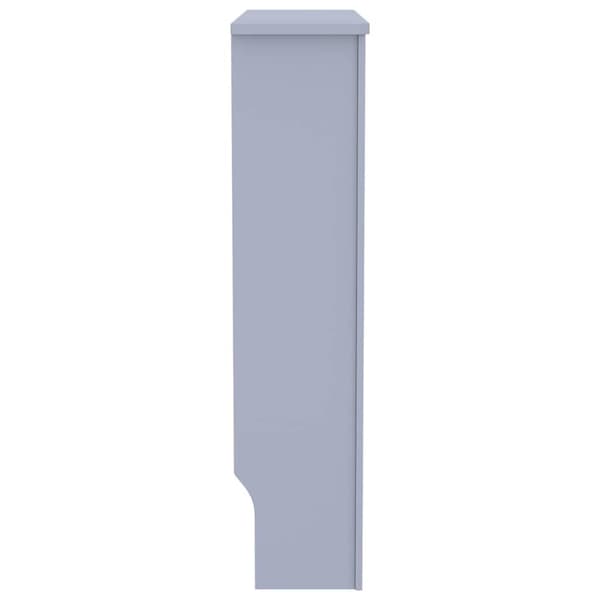 Radiatorlock Grå 78 x 19 x 81,5 cm Konstruerat trä